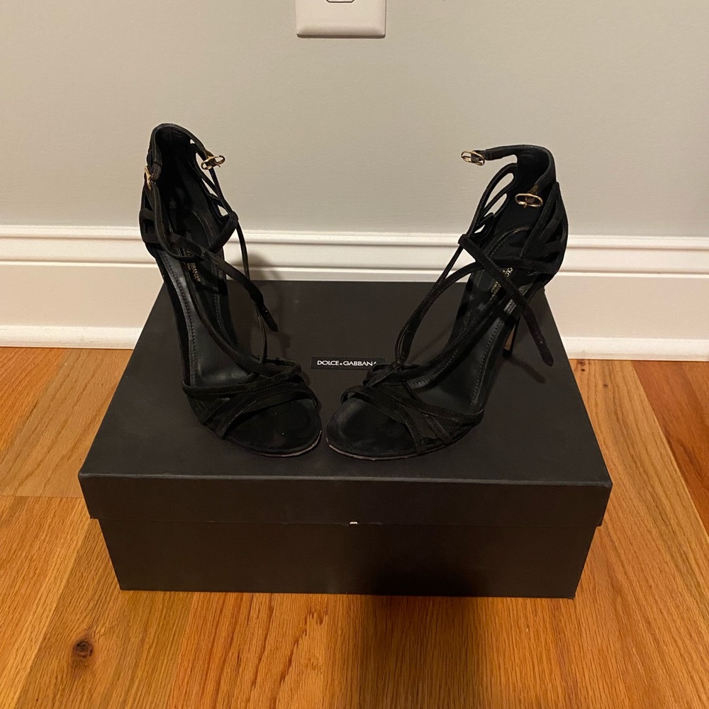 Dolce & Gabbana Keira suede sandal